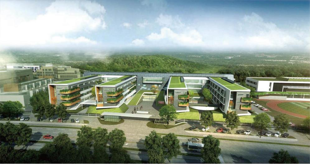 徐州市樹恩中學高鐵校區(qū)鳥瞰圖 徐州市樹恩中學高鐵校區(qū)鳥瞰圖